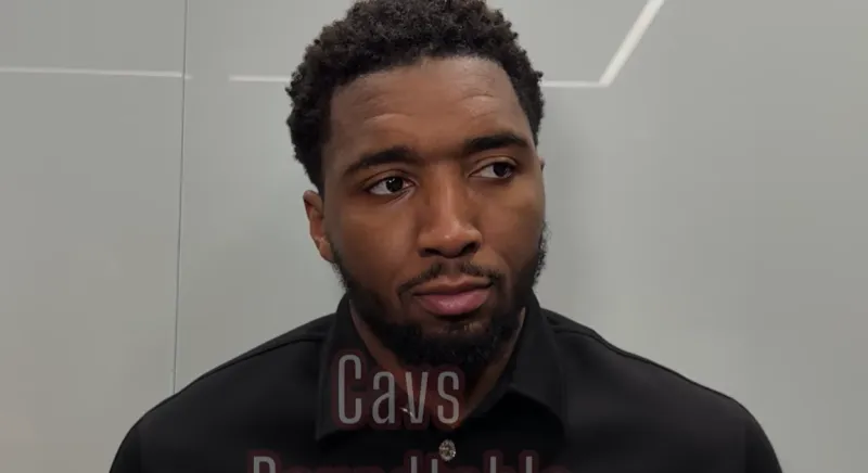 乐鱼电竞官网-米切尔谈防守：如果你控制不住持球人，一切就会连锁反应